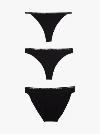 3-pack med olika stringtrosor och trosor