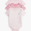 3-pack stretchiga bodyar för Baby