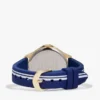34 mm klocka med signaturrandigt armband