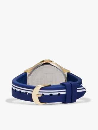 34 mm klocka med signaturrandigt armband 34 mm klocka med signaturrandigt armband
