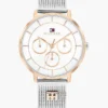 36 mm klocka i mesh med monogram 36 mm klocka i mesh med monogram