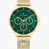 36 mm klocka i mesh med monogram 36 mm klocka i mesh med monogram