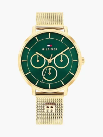 36 mm klocka i mesh med monogram 36 mm klocka i mesh med monogram