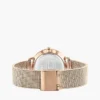 36 mm klocka i mesh med monogram 36 mm klocka i mesh med monogram