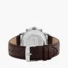 40 mm klocka med läderarmband