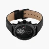 40 mm klocka med läderarmband 40 mm klocka med läderarmband