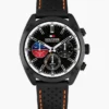 40 mm kronografklocka med läderarmband 40 mm kronografklocka med läderarmband