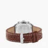 40 mm kronografklocka med läderarmband 40 mm kronografklocka med läderarmband