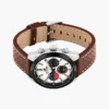 40 mm kronografklocka med läderarmband 40 mm kronografklocka med läderarmband