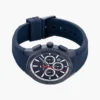 43 mm silikonarmband med dubbeltidsfunktion 43 mm silikonarmband med dubbeltidsfunktion