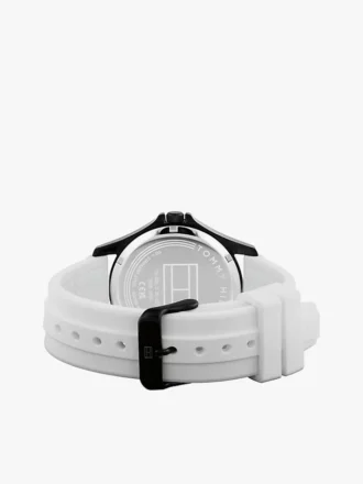 43 mm sportklocka med silikonarmband
