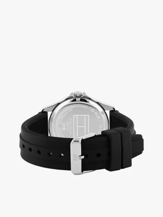 43 mm sportklocka med silikonarmband