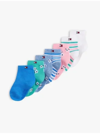 7-pack Daisy Mix-strumpor för Baby