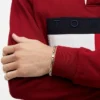 Armband med flaggkedja