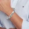 Armband med grova kedjelänkar