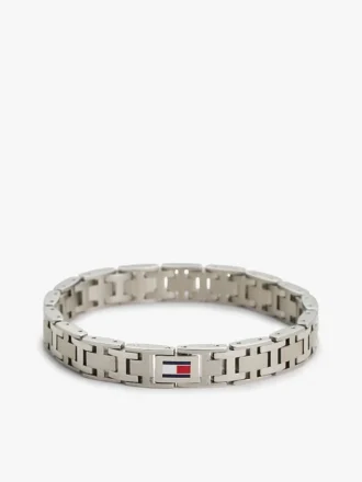 Armband med platta H-länkar