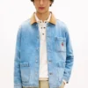 Avslappnad denimjacka Avslappnad denimjacka