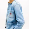Avslappnad denimjacka Avslappnad denimjacka