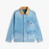 Avslappnad denimjacka Avslappnad denimjacka