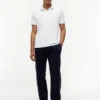 Avslappnade joggingbyxor i borstad fleece