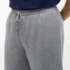 Avslappnade joggingbyxor i borstad fleece