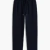 Avslappnade joggingbyxor i borstad fleece