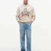 Avslappnade raka carpenterjeans Avslappnade raka carpenterjeans