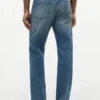 Avslappnade raka jeans