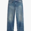Avslappnade raka jeans