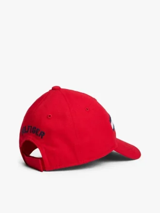 Baby-kepsar med flaggstripor och logotyp för spädbarn