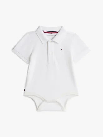 Baby-polo-body för spädbarn och presentpåse