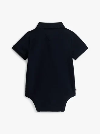 Baby-polo-body för spädbarn och presentpåse