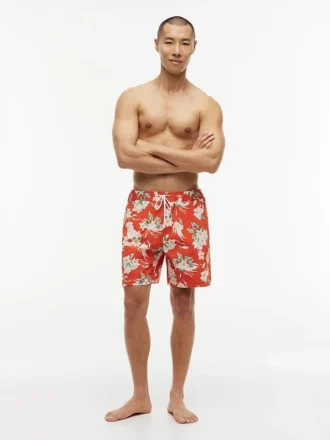 Badbyxor med blommönster, 7 tum
