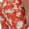 Badbyxor med blommönster, 7 tum Badbyxor med blommönster, 7 tum