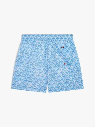 Badshorts med monogram för barn