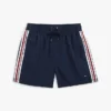 Badshorts med signaturränder för barn