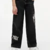 Baggy-jeans med Hilfiger-graffititryck för barn Baggy-jeans med Hilfiger-graffititryck för barn