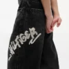Baggy-jeans med Hilfiger-graffititryck för barn Baggy-jeans med Hilfiger-graffititryck för barn
