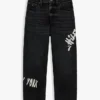 Baggy-jeans med Hilfiger-graffititryck för barn Baggy-jeans med Hilfiger-graffititryck för barn
