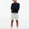 Baggy stretch-chinoshorts med bälte för barn Baggy stretch-chinoshorts med bälte för barn