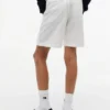 Baggy stretch-chinoshorts med bälte för barn Baggy stretch-chinoshorts med bälte för barn