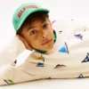 Barn-sweatshirt med segelflagga över hela plagget Barn-sweatshirt med segelflagga över hela plagget