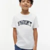 Barn-T-shirt med blommigt Tommy-logo
