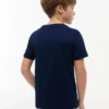 Barn-T-shirt med blommigt Tommy-logo