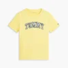 Barn-T-shirt med blommigt Tommy-logo