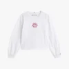 Barn-T-shirt med broderad hjärtlogotyp Barn-T-shirt med broderad hjärtlogotyp