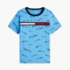 Barn-T-shirt med tryck över hela Barn-T-shirt med tryck över hela