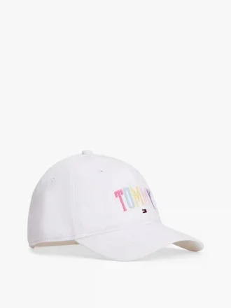 Barnbaseballkepsar med flerfärgat Tommy-logo