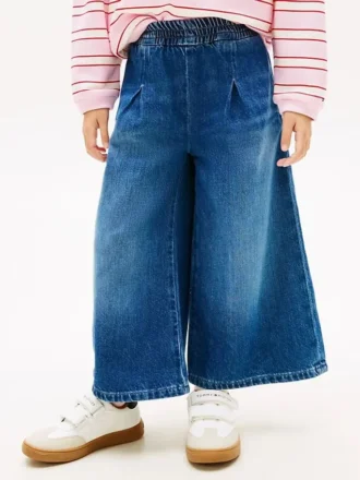 Barnbyxor i denim