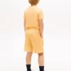 Barnshorts i bomull med Hilfiger-logotyp och vida ben